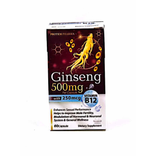 PROTEM PHARMA GINSENG 500 MG 60 CAP