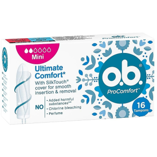 O.B TAMPONS MINI 16'S