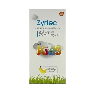 ZYRTEC 1MG/ML SOLUTION 75ML