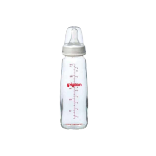 PIGEON BPA FREE P.BOTTLE 240ML W/HDL