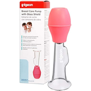 PIGEON BREAST CARE PUMP GLASS MADE