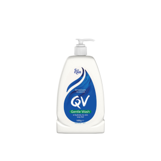QV Gentle Wash 500ml - Mild Soap-Free Cleanser for Sensitive and Dry Skin