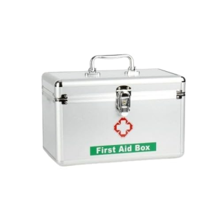 FIRST AID BOX ALUMINIUM SMALL FM