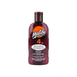 Malibu Bronzing Tanning Oil with Tropical Coconut Fragrance SPF 4 - 200ml