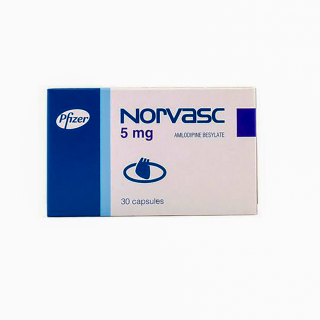 NORVASC 5MG * 30 CAP