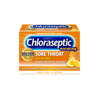 CHLORASEPTIC HONEY LEMON 18 LOZ