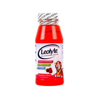 Leolyte Strawberry Flavor Oral Maintenance Solution for Rehydration 237ml