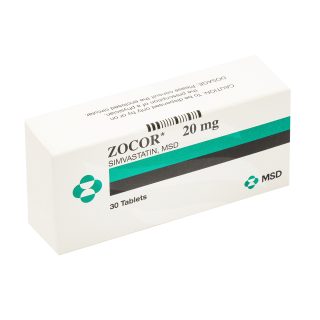 ZOCOR 20MG TAB 28S