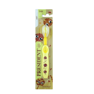 PRESIDENT BABY0-4 T.BRUSH SOFT