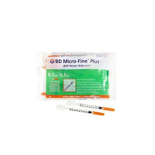 BD INSULIN SYRINGE 30G 100'S (10 PCS)