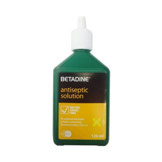 BETADINE ANTISEPTIC SOLUTION 120ML