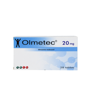 OLMETEC TABLET 20 MG 28 S