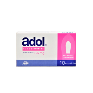ADOL 125 MG 10 SUPP.
