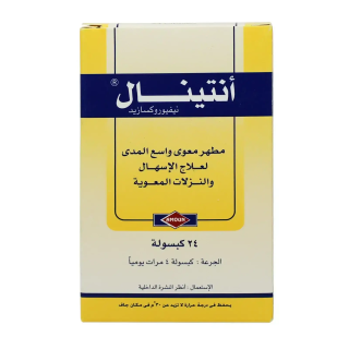 ANTINAL 200MG 24 CAP