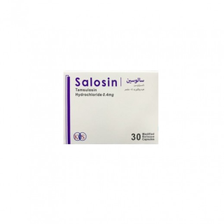 SALOSIN 0.4 MG 30 CAP