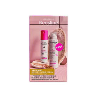 BEESLINE WHITENING SENSTIVEE ZONE CREAM 50ML + SENSI FRESH DEODRANT SPRAY 150ML