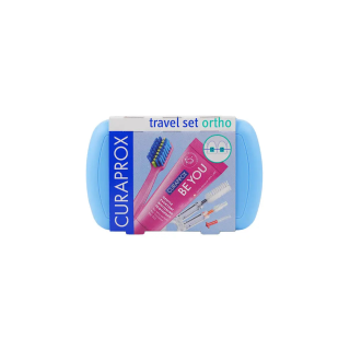 CURAPROX TRAVEL SET ORTHO BLUE