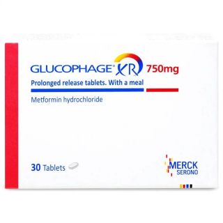GLUCOPHAGE XR 750MG 30 S
