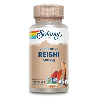 SOLARAY VITAMIN MUSHROOMS REISHI 600 MG 100 VEG CAPS