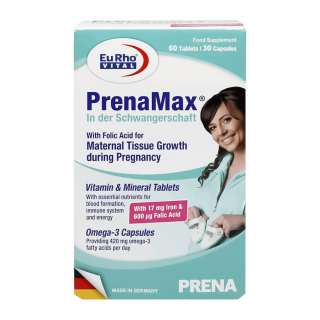 EURHO VITAL PRENAMAX 60 TAB/30 CAP