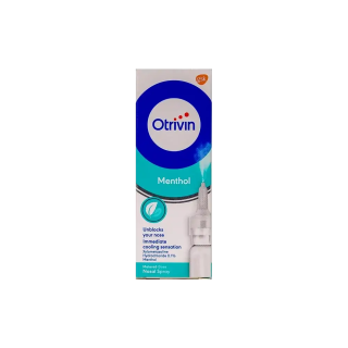 Otrivin Menthol 0.1% Nasal Spray 10ml