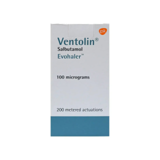 VENTOLIN EVOHALER 100MCG 200D