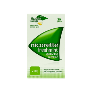 NICORETTE GUM FRESH MINT 2MG 30S