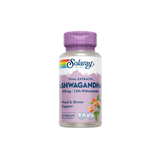 SOLARAY ASHWAGANDHA 60 CAP