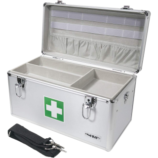 FIRST AID BOX ALUMINIUM LARGE FM