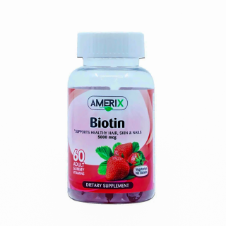 AMERIX GUMMY BIOTIN ADULT 60S