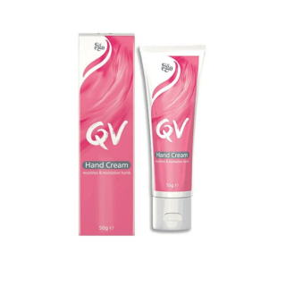 QV Pink Moisturizing Hand Cream for Dry and Sensitive Skin 50g