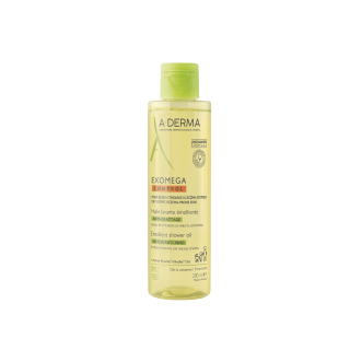 A-Derma Exomega Control Emollient Shower Oil For Dry Atopic Skin 200ml