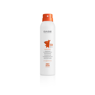 BABE Pediatric Transparent Sunscreen Wet Skin SPF 50 - 200ml High Protection