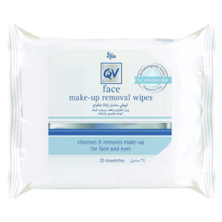 QV FACE MAKE-UP REMOVAL WIPES
