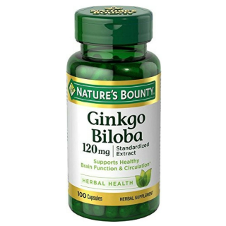 NATURE BOUNTY GINKO BILOBA 120MG