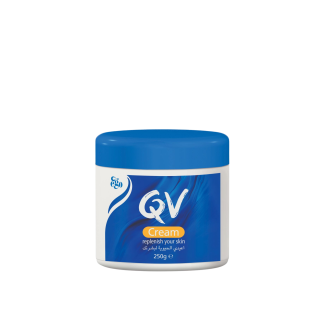 QV Cream 250g Jar - Rich & Emollient Moisturiser for Dry, Sensitive Skin