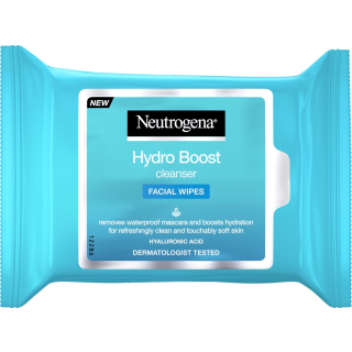 NEUTROGENA HYDRO BOOST FACIAL WIPES 25'S