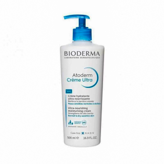 Bioderma Atoderm Creme Ultra Daily Moisturizer For Dry Sensitive Skin 500ml