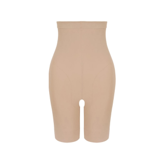 PILE BERMUDA CONTROL HIGH WAIST BASE BEIGE COLOR