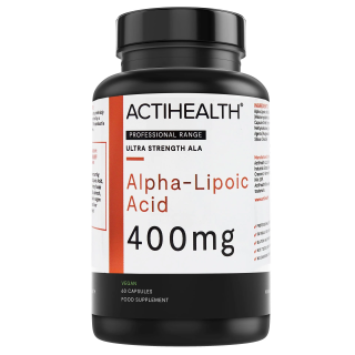 ACTIHEALTH ALPHA LIPOIC ACID 400MG 60 CAPS