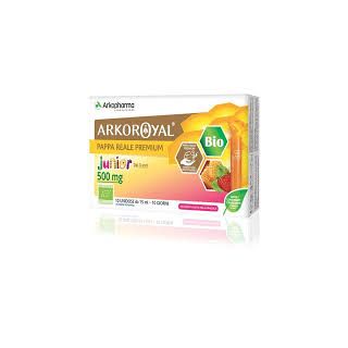 ARKOROYAL JUNIOR ROYAL JELLY 500MG 10 VIALS