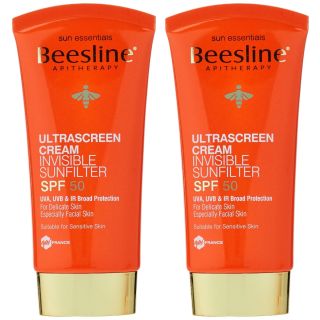 BEESLINE ULTRA SCREEN CREAM INV SUN FILTER SPF 50 60ML (1+1)