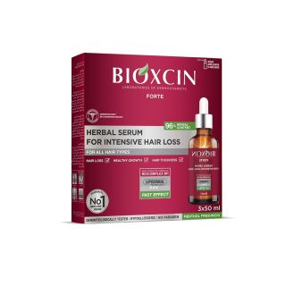 BIOXIN FORTE SERUM AGAINST HAIR LOSS 3*50ML