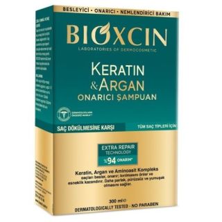 BIOXIN KERATIN & ARGAN REPARING SHAMPOO 300ML