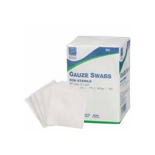 SUNMED NON STERILE GAUZE SWABS 5*5