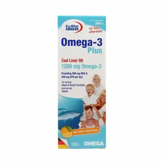 Euro Vital Omega-3 Plus Syrup 200Ml