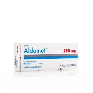 Aldomet 250mg Methyldopa Tablets 30 tablets