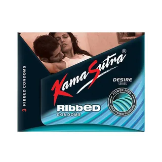KAMASUTRA RIBBED CONDOMS 3 PIC