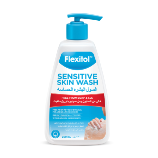 FLEXITOL SENSTIVE SKIN WASH 250ML
