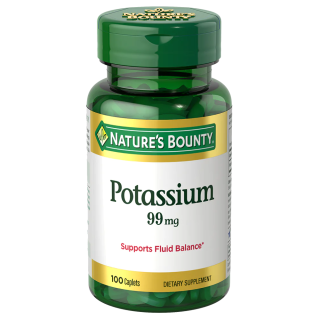 NATURE BOUNTY POTASSIUM 99MG 100 CAPLET
